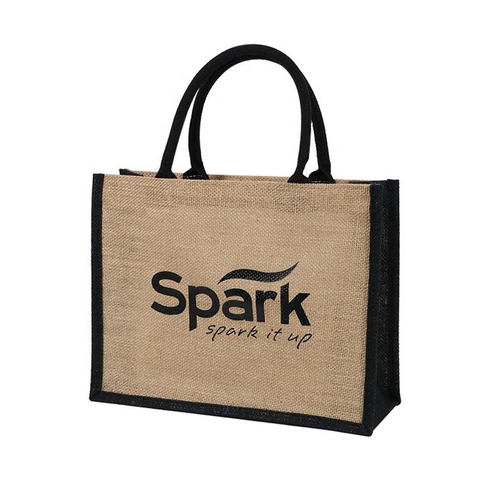 Custom Jute Tote Bags HMD-017