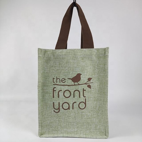 Custom Jute Tote Bags HMD-040