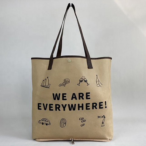 Custom Jute Tote Bags HMD-021