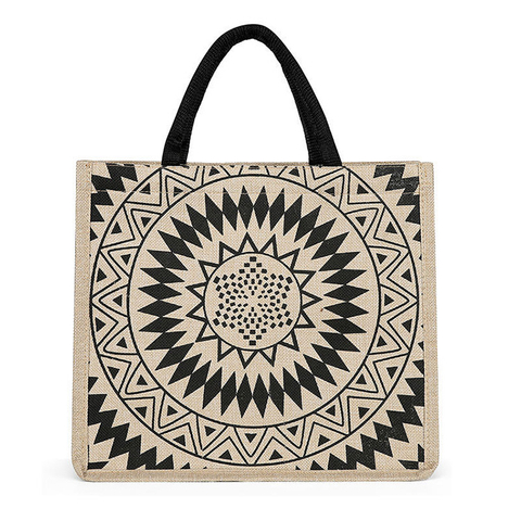Custom Jute Tote Bags HMD-030
