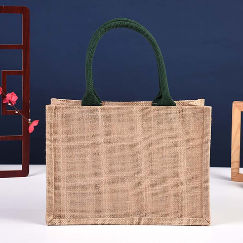 Custom Jute Tote Bags HMD-057