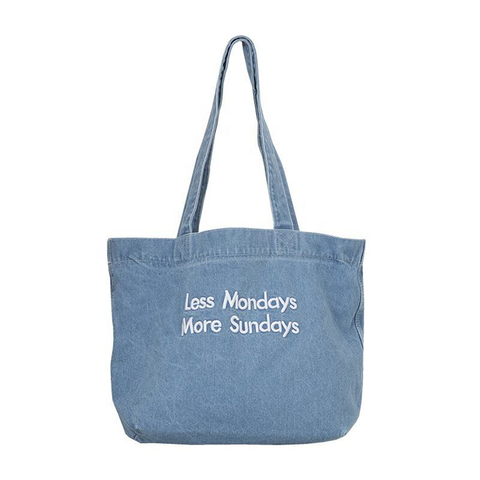 Custom Denim Tote Bags NZBD-006