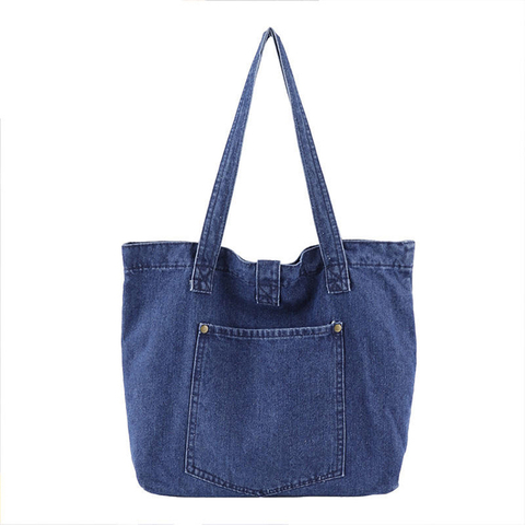 Custom Denim Tote Bags NZBD-005