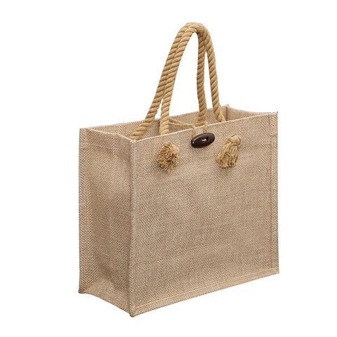 Custom Jute Tote Bags HMD-041