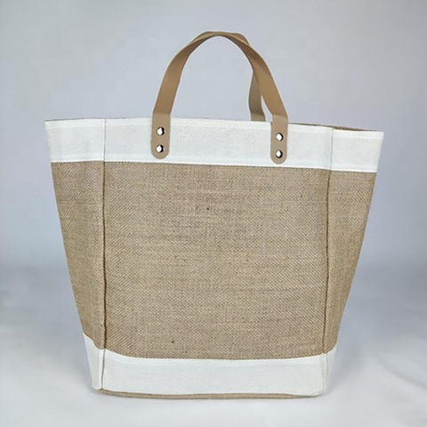 Custom Jute Tote Bags HMD-014