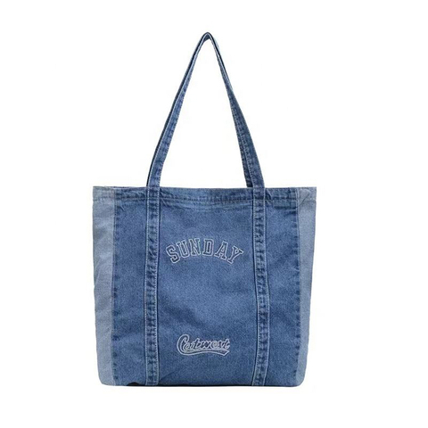 Custom Denim Tote Bag NZBD-004
