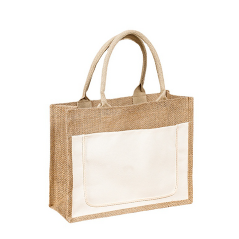 Custom Jute Tote Bags HMD-022