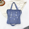 Custom Denim Tote Bag NZBD-014