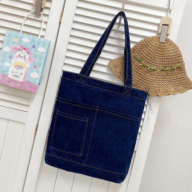 Custom Denim Tote Bag NZBD-012