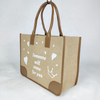 Custom Jute Tote Bags HMD-049