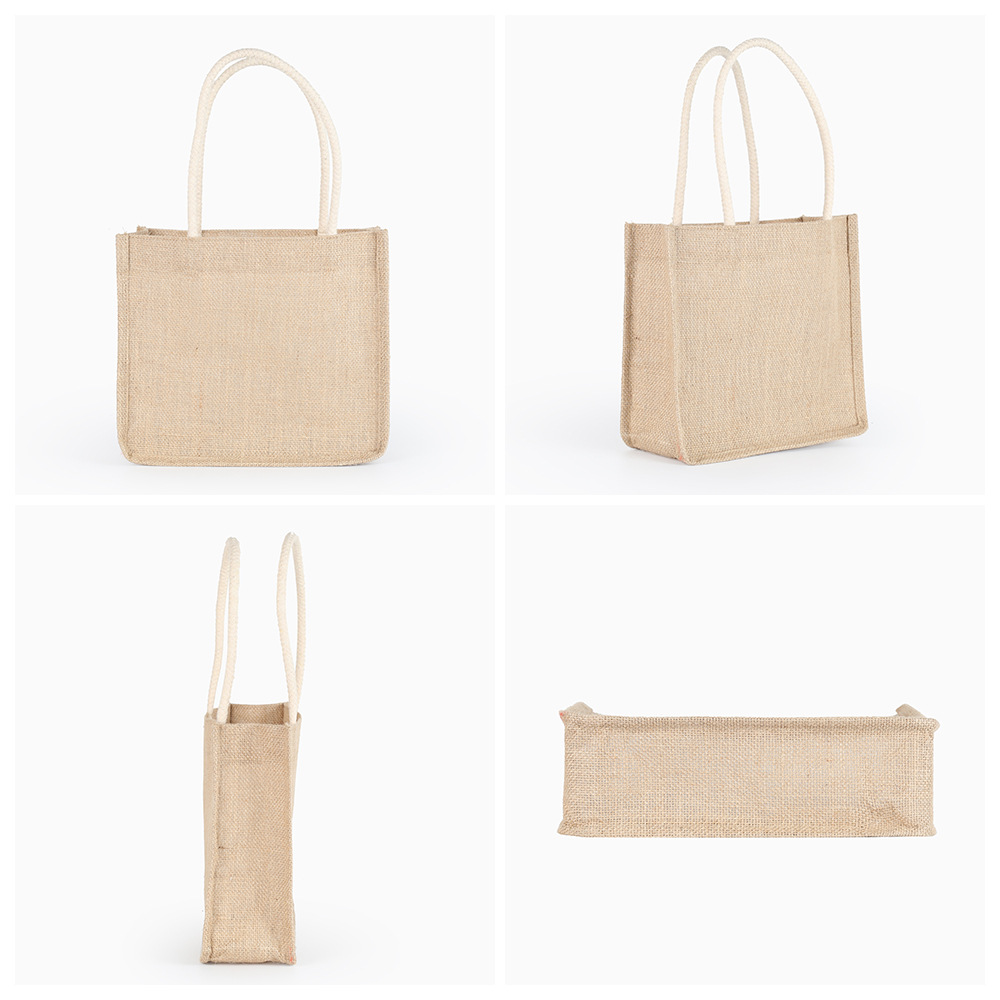 Plain Jute Shopping Bags