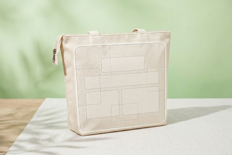 Canvas-tote-bag-back-panel-secondary-branding-area