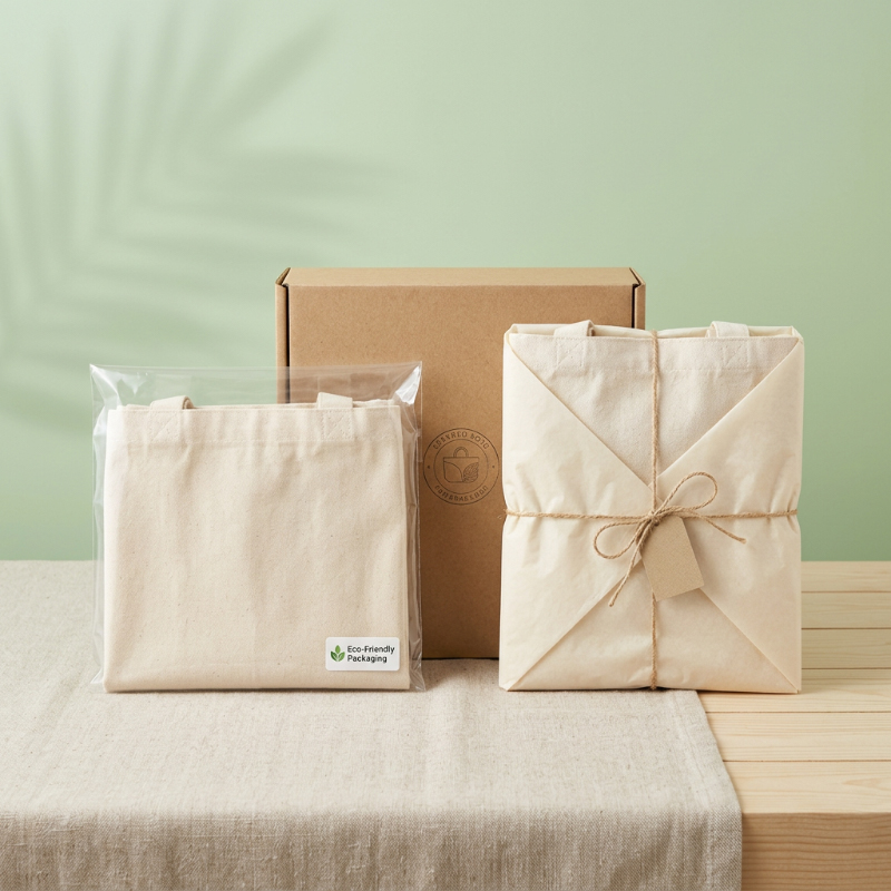 Canvas-tote-bag-retail-packaging-options-display