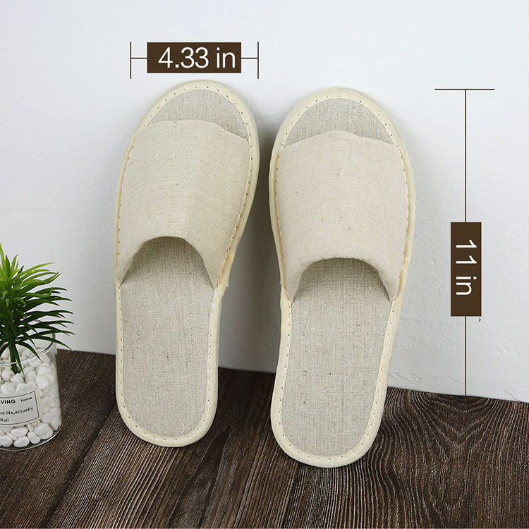 hotel slippers custom_size