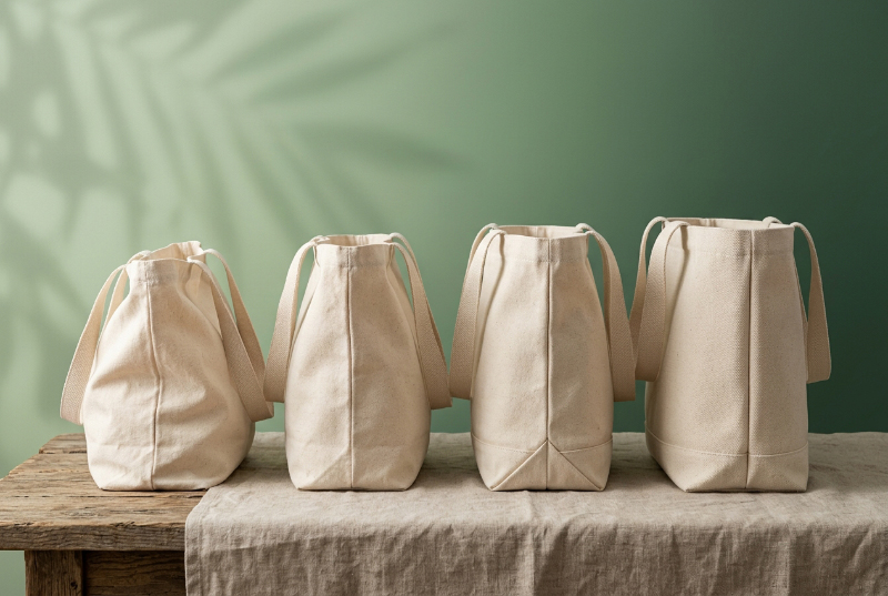 Canvas-tote-bag-fabric-weight-comparison