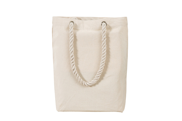 Canvas Tote Bag with Handle Reinforcement