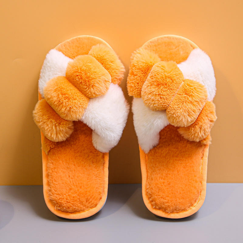 Custom Fluffy Slippers TX-0003