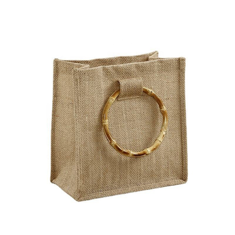 Custom Jute Tote Bags HMD-006
