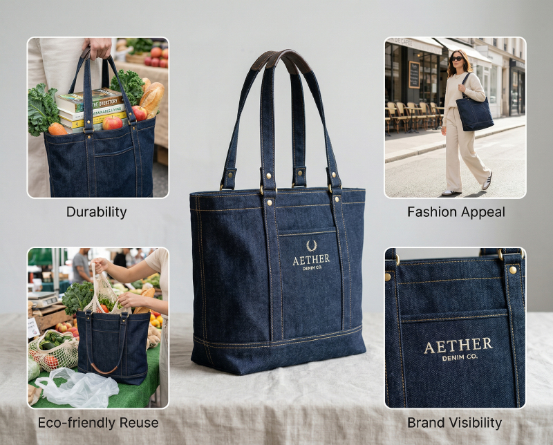 Custom-denim-tote-bag-benefits-and-branding-use