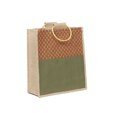Custom Jute Tote Bags HMD-007