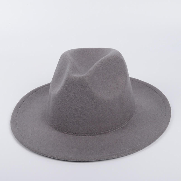 mens custom fedora hats-grey