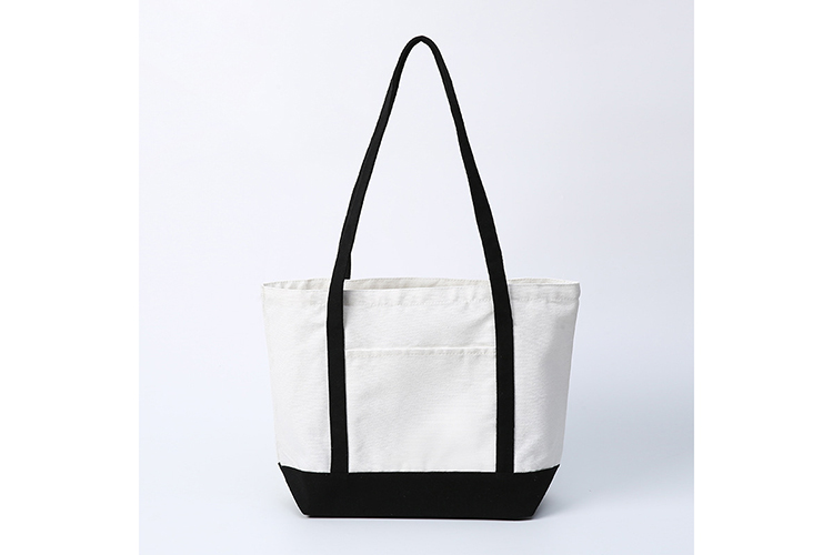 Canvas Tote Bag with Long Strap