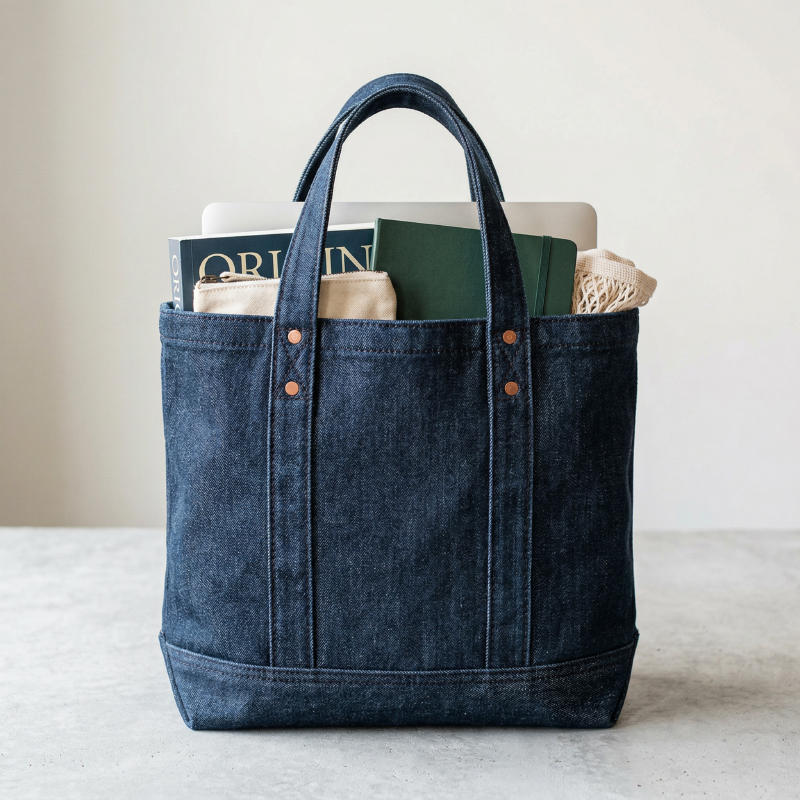 Durable-12oz-denim-tote-bag-with-reinforced-structure