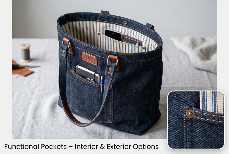 denim-tote-bag-interior-and-exterior-pocket-design