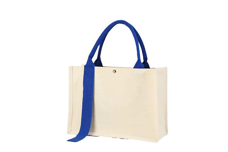 Canvas Tote Bag with Bottom and Sizes