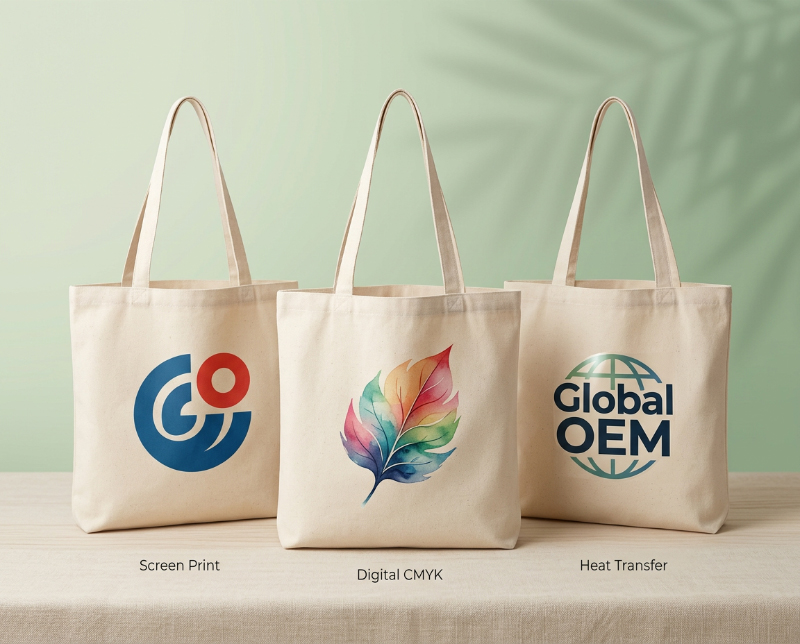 Canvas-tote-bags-showing-three-printing-methods-comparison