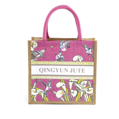 Custom Jute Tote Bags HMD-001