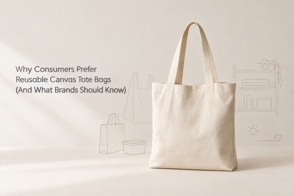Why Consumers Prefer Reusable Canvas Tote Bags (And What Brands Should Know)