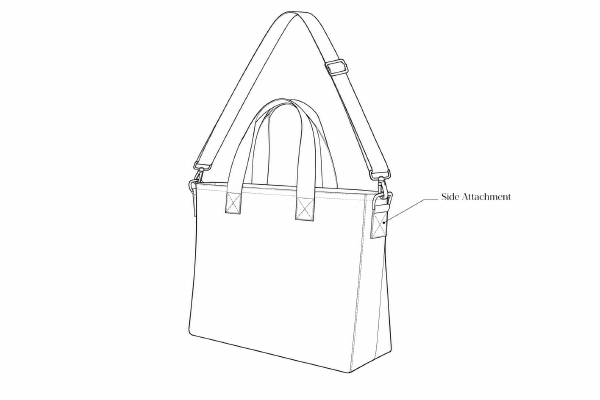 Side-Strap-Attachment-on-Canvas-Tote-Bag