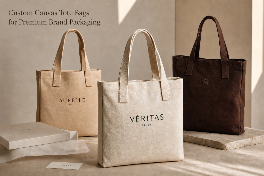How Custom Canvas Tote Bags Become Part of a Premium Brand Experience