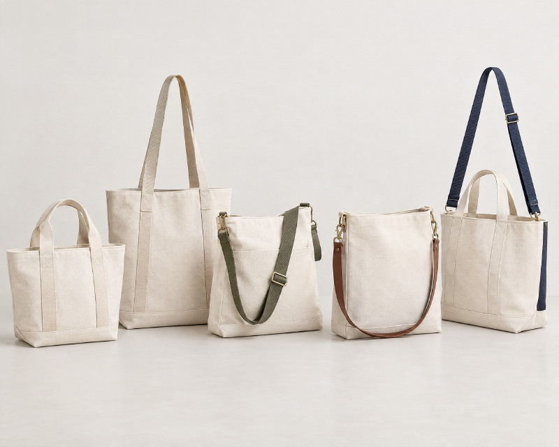 Custom-Canvas-Tote-Bags-with-Shoulder-Crossbody-Straps