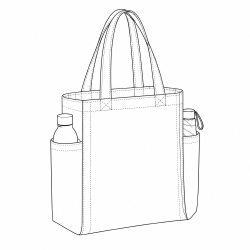 Canvas-tote-bag-with-side-pockets-on-both-sides